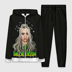 Женский 3D-костюм BILLIE EILISH, цвет: 3D-белый