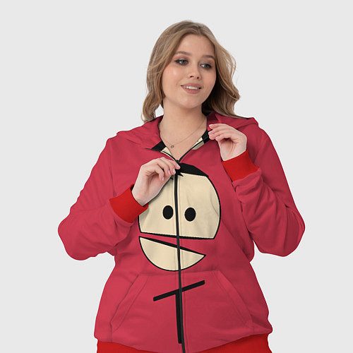Женский костюм South Park Терренс Косплей / 3D-Красный – фото 3