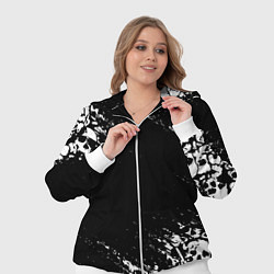 Женский 3D-костюм БЕЛЫЕ ЧЕРЕПА, цвет: 3D-белый — фото 2