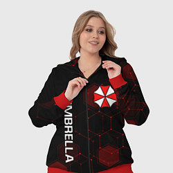 Женский 3D-костюм UMBRELLA CORP, цвет: 3D-красный — фото 2