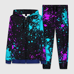 Женский костюм БРЫЗГИ КРАСКИ NEON