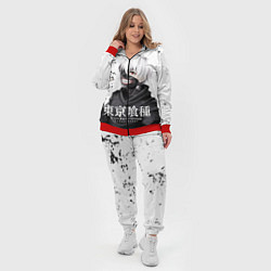 Женский 3D-костюм Токийский гуль, цвет: 3D-красный — фото 2