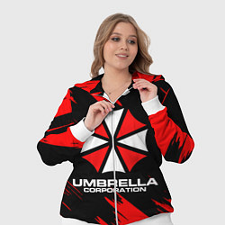 Женский 3D-костюм Umbrella Corporation, цвет: 3D-белый — фото 2