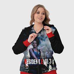 Женский 3D-костюм RESIDENT EVIL 3, цвет: 3D-красный — фото 2