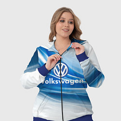 Женский 3D-костюм Volkswagen, цвет: 3D-синий — фото 2