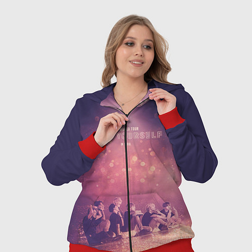 Женский костюм BTS / 3D-Красный – фото 3