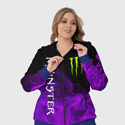 Женский 3D-костюм MONSTER ENERGY, цвет: 3D-синий — фото 2