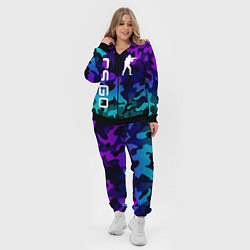 Женский 3D-костюм CS GO, цвет: 3D-черный — фото 2