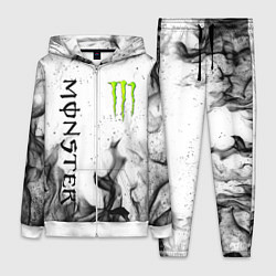 Женский 3D-костюм MONSTER ENERGY, цвет: 3D-белый