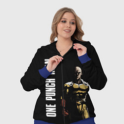 Женский 3D-костюм One Punch Man, цвет: 3D-синий — фото 2