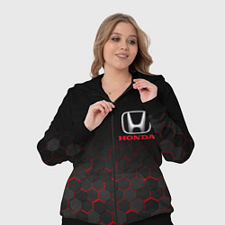 Женский 3D-костюм HONDA, цвет: 3D-черный — фото 2