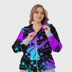 Женский 3D-костюм FORTNITE x MARSHMELLO, цвет: 3D-меланж — фото 2