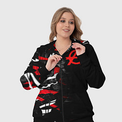 Женский 3D-костюм Анархия, цвет: 3D-черный — фото 2