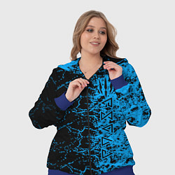 Женский 3D-костюм The Witcher, цвет: 3D-синий — фото 2