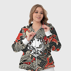 Женский 3D-костюм CYBERPUNK2077 SAMURAI, цвет: 3D-белый — фото 2