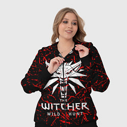 Женский 3D-костюм The Witcher, цвет: 3D-черный — фото 2