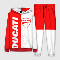 Женский 3D-костюм DUCATI 4, цвет: 3D-красный