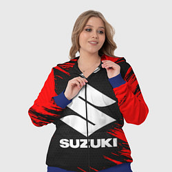 Женский 3D-костюм SUZUKI, цвет: 3D-синий — фото 2