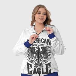 Женский 3D-костюм Американский орел Z, цвет: 3D-синий — фото 2