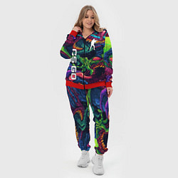 Женский 3D-костюм CS GO, цвет: 3D-красный — фото 2