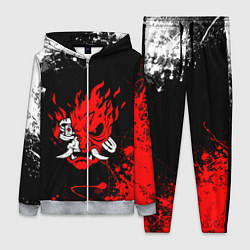 Женский 3D-костюм CYBERPUNK 2077, цвет: 3D-меланж