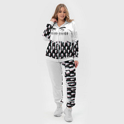 Женский 3D-костюм BILLIE EILISH GLITCH, цвет: 3D-белый — фото 2
