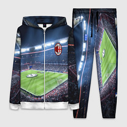 Женский 3D-костюм FC MILAN, цвет: 3D-белый