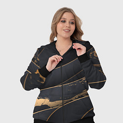 Женский 3D-костюм Black gold, цвет: 3D-черный — фото 2