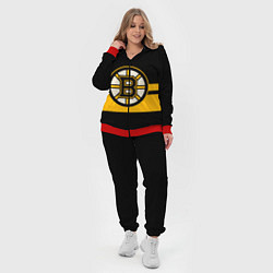 Женский 3D-костюм BOSTON BRUINS NHL, цвет: 3D-красный — фото 2