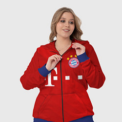 Женский 3D-костюм FC Bayern Munchen, цвет: 3D-синий — фото 2