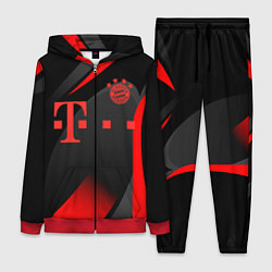 Женский 3D-костюм FC Bayern Munchen, цвет: 3D-красный
