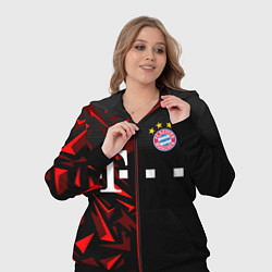 Женский 3D-костюм FC Bayern Munchen Форма, цвет: 3D-черный — фото 2