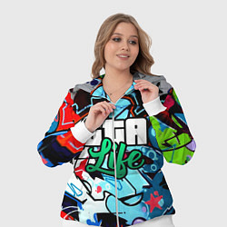 Женский 3D-костюм GTA LIFE, цвет: 3D-белый — фото 2