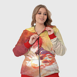 Женский 3D-костюм Тодороки Шото, цвет: 3D-красный — фото 2
