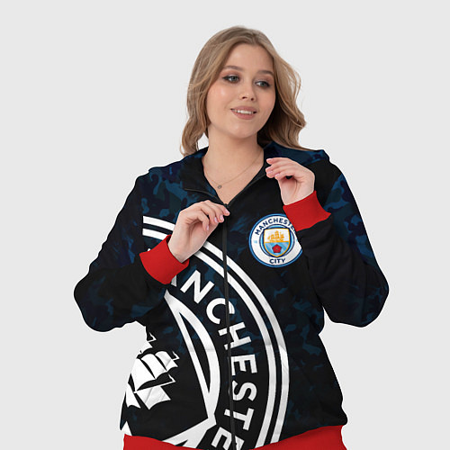 Женский костюм Manchester City / 3D-Красный – фото 3