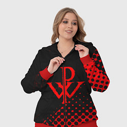 Женский 3D-костюм Powerwolf, цвет: 3D-красный — фото 2