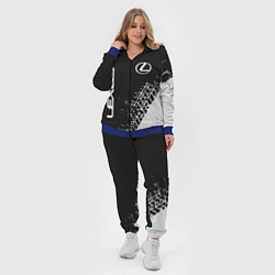 Женский 3D-костюм LEXUS ЛЕКСУС, цвет: 3D-синий — фото 2