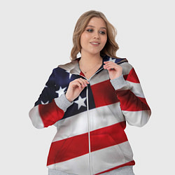 Женский 3D-костюм США USA, цвет: 3D-меланж — фото 2