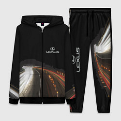 Женский 3D-костюм Night route, цвет: 3D-черный