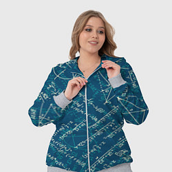 Женский 3D-костюм Математика, цвет: 3D-меланж — фото 2