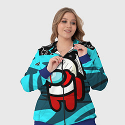 Женский 3D-костюм Ведьмак среди нас, цвет: 3D-синий — фото 2