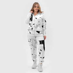 Женский 3D-костюм Кис-Кис, цвет: 3D-белый — фото 2