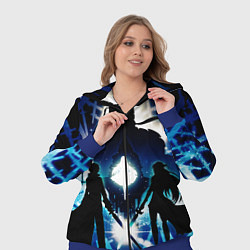 Женский 3D-костюм Sword Art Online Кирито Асуна, цвет: 3D-синий — фото 2