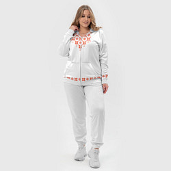 Женский 3D-костюм Белорусская вышиванка, цвет: 3D-белый — фото 2