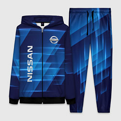 Женский 3D-костюм Nissan, цвет: 3D-черный