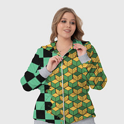 Женский 3D-костюм ТАНДЖИРО И ТОМИОКА, цвет: 3D-меланж — фото 2