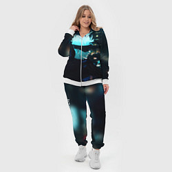 Женский 3D-костюм Магическая битва, цвет: 3D-белый — фото 2