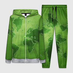 Женский костюм Карта мира