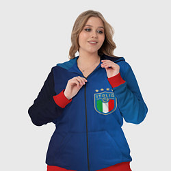 Женский 3D-костюм Сборная Италии, цвет: 3D-красный — фото 2