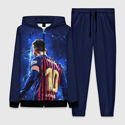 Женский 3D-костюм Leo Messi Лео Месси 10, цвет: 3D-черный